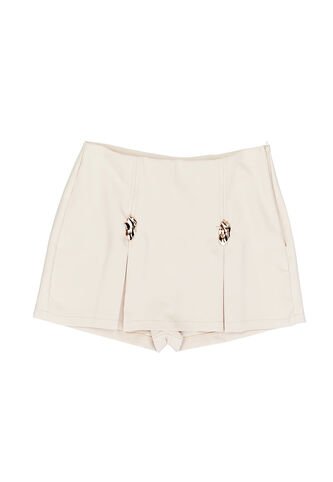 FALDA DYABOO MUJER DF07160 BEIGE Talla S DYABOO