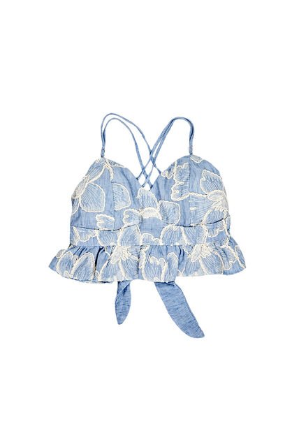 BLUSA DYABOO MUJER DF01903 AZUL Talla L