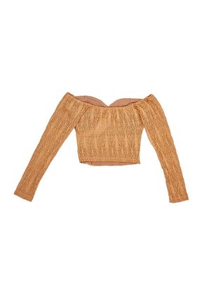 BLUSA DYABOO MUJER DF01981 CAMEL Talla L