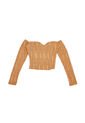 BLUSA DYABOO MUJER DF01981 CAMEL Talla S de DYABOO