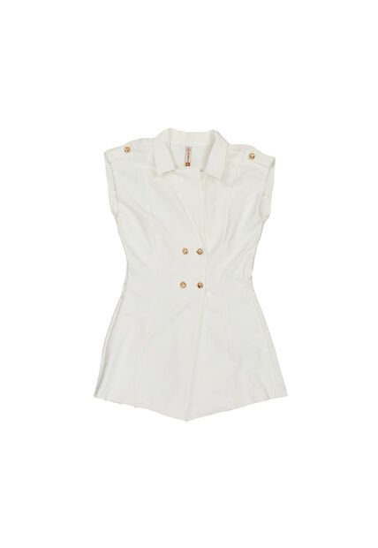 VESTIDO DYABOO MUJER DF12059 CRUDO Talla M