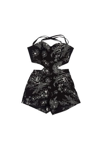 VESTIDO DYABOO MUJER DF12063 NEGRO Talla S DYABOO