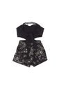 VESTIDO DYABOO MUJER DF12063 NEGRO Talla L de DYABOO