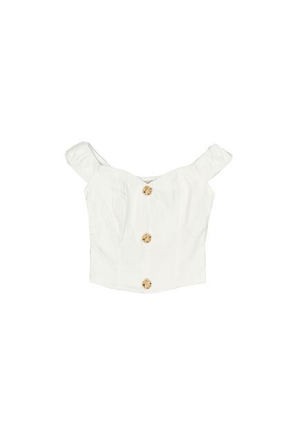 BLUSA DYABOO MUJER DF01986 CRUDO Talla S