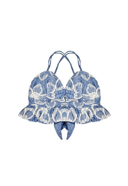 BLUSA DYABOO MUJER DF01903 NAVY Talla S