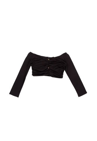 BLUSA DYABOO MUJER DF01883 NEGRO Talla L DYABOO