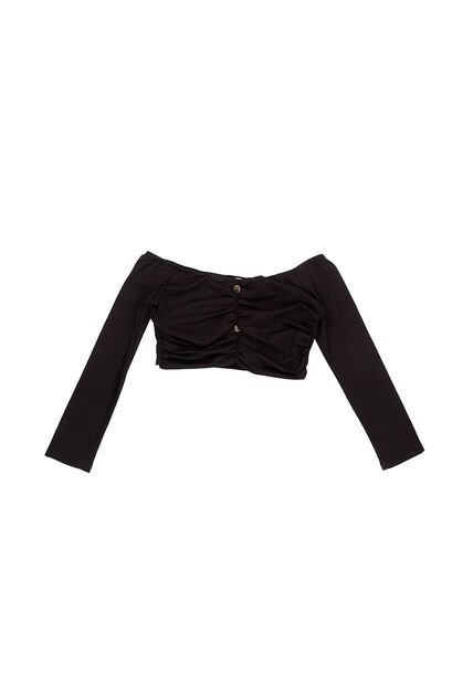 BLUSA DYABOO MUJER DF01883 NEGRO Talla L