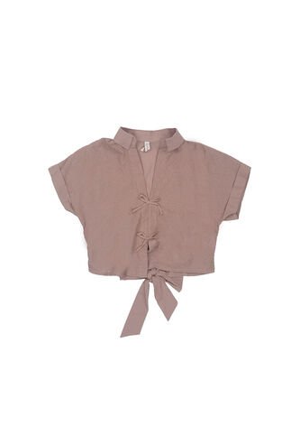 BLUSA DYABOO MUJER DF01A34 CAMEL Talla L DYABOO
