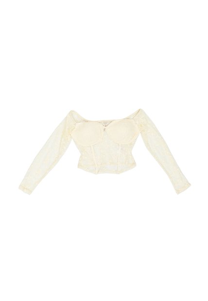 BLUSA DYABOO MUJER DF01A95 MANTEQUILLA Talla M