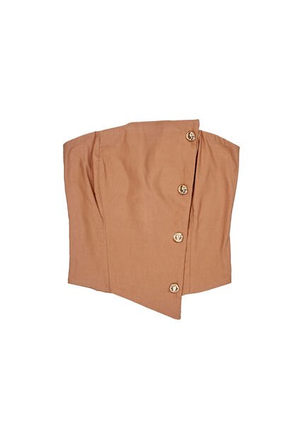 BLUSA DYABOO MUJER DF01895 CAFÉ CLARO Talla L