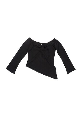 BLUSA DYABOO MUJER DF02444 NEGRO Talla L DYABOO