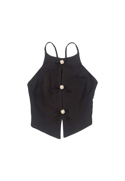 BLUSA DYABOO MUJER DF01934 NEGRO Talla L