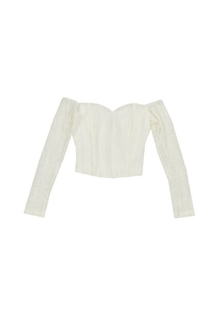 BLUSA DYABOO MUJER DF01981 CRUDO Talla M