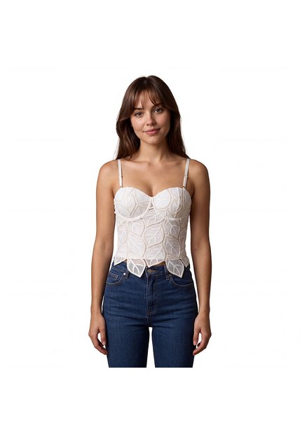 BLUSA DYABOO MUJER DF01C28 CRUDO Talla S