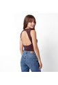 BLUSA DYABOO MUJER DF05151 CAFÉ Talla M de DYABOO