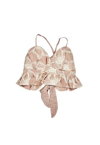 BLUSA DYABOO MUJER DF01903 CAMEL Talla L DYABOO