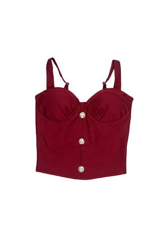 BLUSA DYABOO MUJER DF01948 VINOTINTO Talla M DYABOO