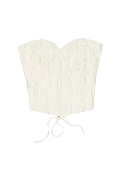 BLUSA DYABOO MUJER DF01858 CRUDO Talla S