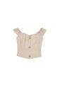 BLUSA DYABOO MUJER DF01986 BEIGE Talla S de DYABOO