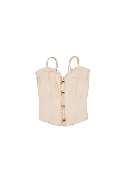 BLUSA DYABOO MUJER DF02438 BEIGE Talla M