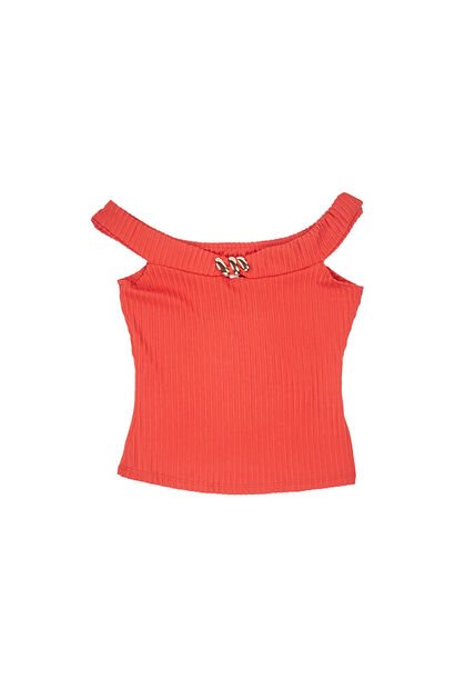 BLUSA DYABOO MUJER DF02401 ROJO MEDIO Talla L