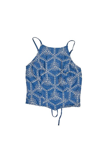 BLUSA DYABOO MUJER DF01943 INDIGO Talla L