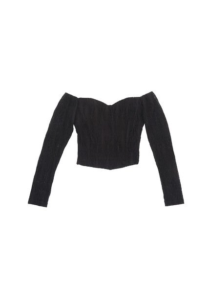 BLUSA DYABOO MUJER DF01981 NEGRO Talla S