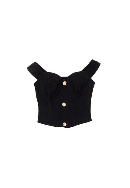 BLUSA DYABOO MUJER DF01986 NEGRO Talla M