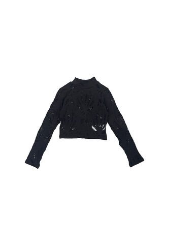 BLUSA DYABOO MUJER DF01779 NEGRO Talla L DYABOO