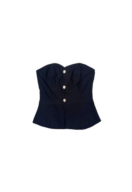 BLUSA DYABOO MUJER DF02412 NEGRO Talla M