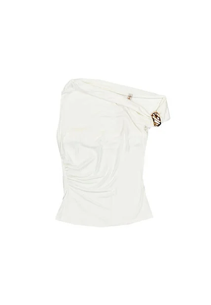 BLUSA DYABOO MUJER DF02439 CRUDO Talla S