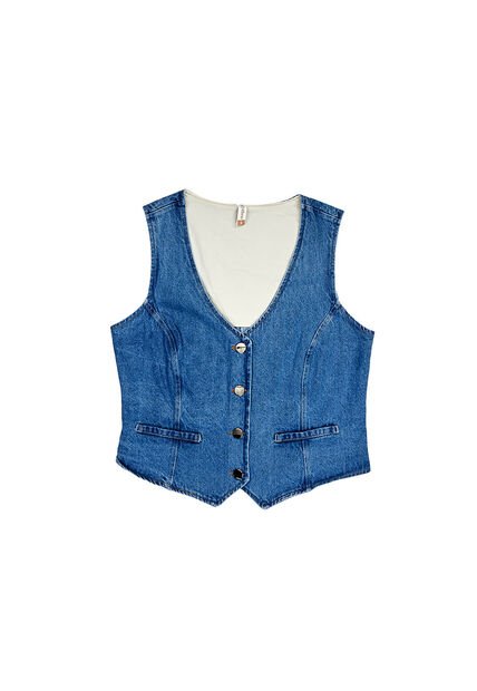 BLUSA DYABOO MUJER DF04020 INDIGO Talla S