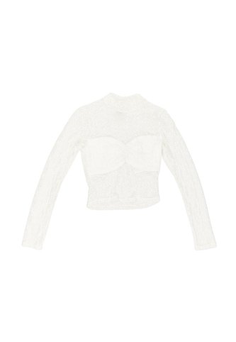 BLUSA DYABOO MUJER DF01A40 CRUDO Talla M DYABOO
