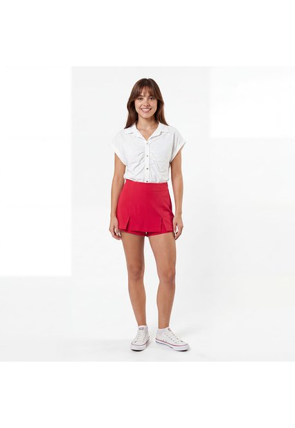 FALDA DYABOO MUJER DF08060 ROJO MEDIO Talla M