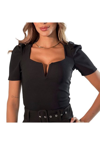 BLUSA DYABOO MUJER 1102063 NEGRO Talla XL
