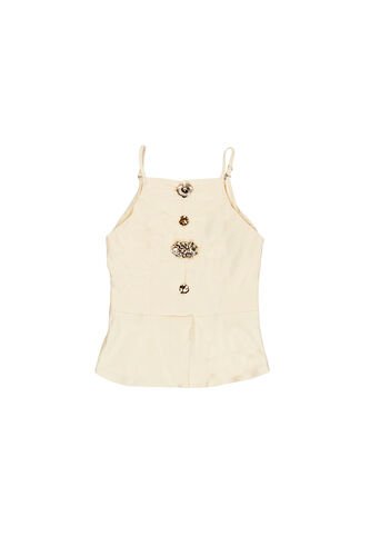 BLUSA DYABOO MUJER DF02570 MANTEQUILLA Talla S DYABOO