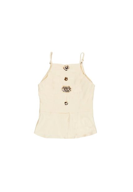 BLUSA DYABOO MUJER DF02570 MANTEQUILLA Talla S