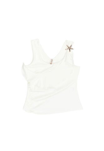 BLUSA DYABOO MUJER DF02597 CRUDO Talla XL DYABOO