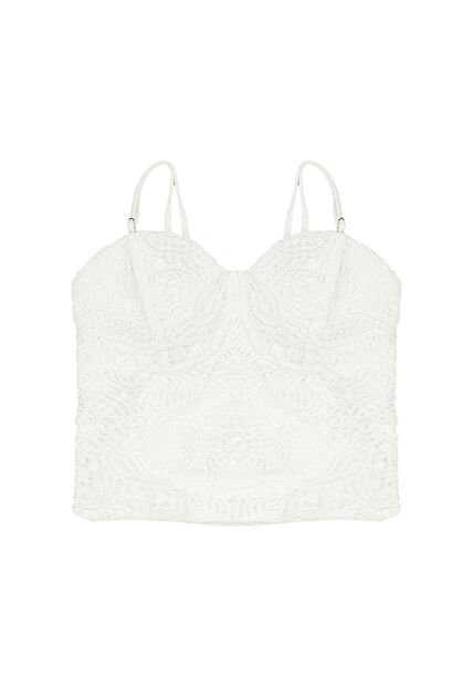 BLUSA DYABOO MUJER DF01764 CRUDO Talla S