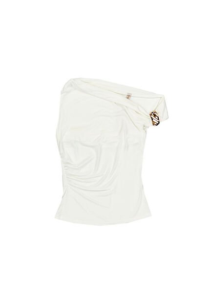 BLUSA DYABOO MUJER DF02439 CRUDO Talla M