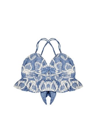 BLUSA DYABOO MUJER DF01903 NAVY Talla M DYABOO