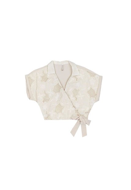 BLUSA DYABOO MUJER DF02309 BEIGE Talla M