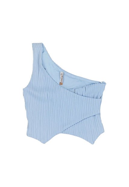 BLUSA DYABOO MUJER DF01680 AZUL Talla L