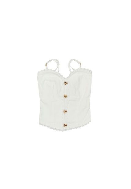 BLUSA DYABOO MUJER DF02438 CRUDO Talla S