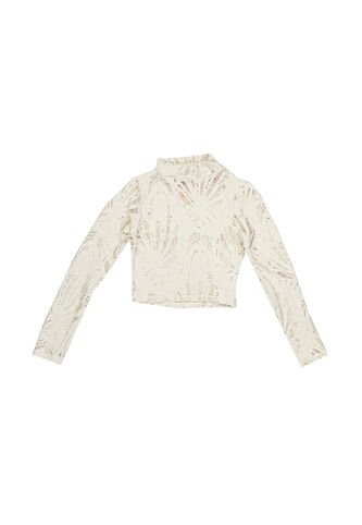 BLUSA DYABOO MUJER DF01779 CRUDO Talla S DYABOO