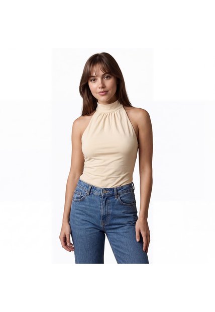 BLUSA DYABOO MUJER DF05157 MANTEQUILLA Talla XL