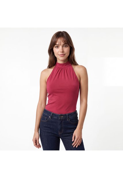 BLUSA DYABOO MUJER DF05157 VINOTINTO Talla M