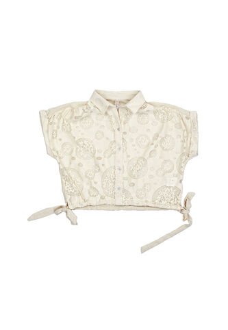 BLUSA DYABOO MUJER DF21285 BEIGE Talla L DYABOO