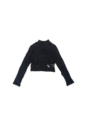 BLUSA DYABOO MUJER DF01779 NEGRO Talla L DYABOO