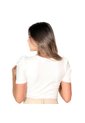 BLUSA DYABOO MUJER 1102017 CRUDO Talla XL de DYABOO
